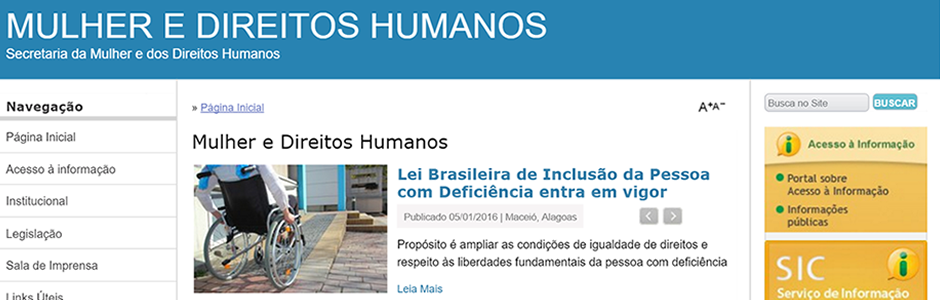 Secretaria da Mulher e dos Direitos Humanos - SEMUDH - Áudio-descrição é Acessibilidade e Direitos Humanos.